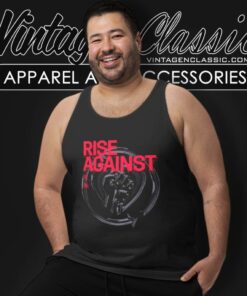 Rise Against Dual Heartfist Tank Top Racerback