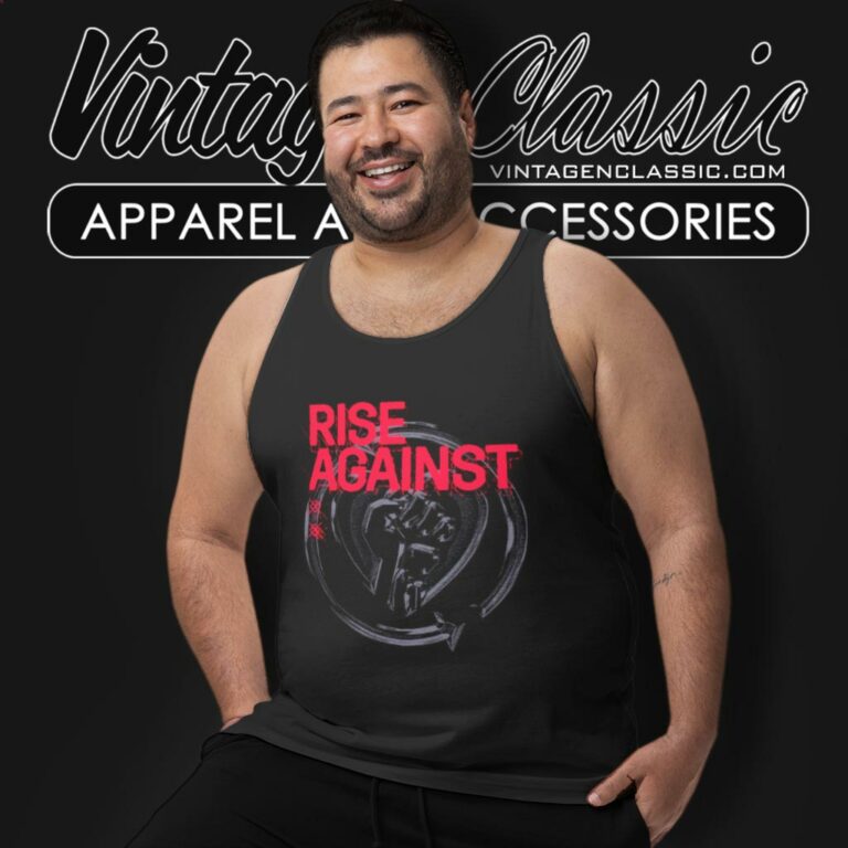 Rise Against Dual Heartfist Tank Top Racerback Rise Against Dual Heartfist Tank Top Racerback