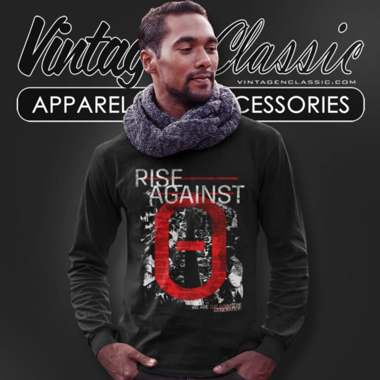 Rise Against Factory Zero Long Sleeve Tee Rise Against Factory Zero Long Sleeve Tee