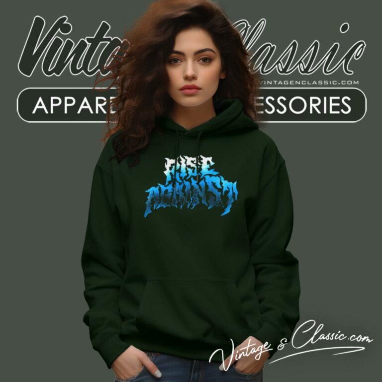 Rise Against Flamed Heartfist Hoodie Rise Against Flamed Heartfist Hoodie