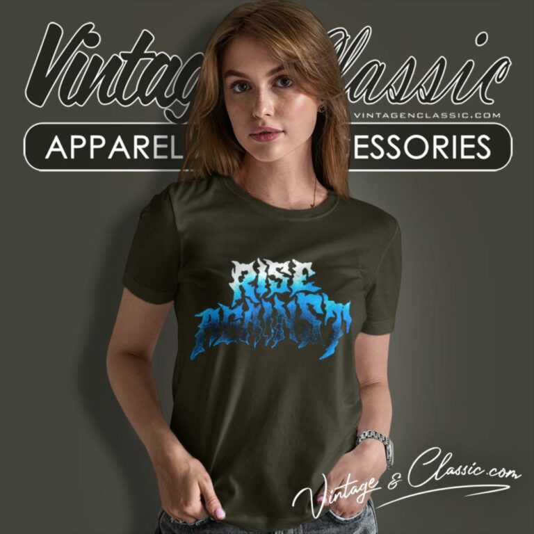 Rise Against Flamed Heartfist Women T Shirt Rise Against Flamed Heartfist Women T Shirt