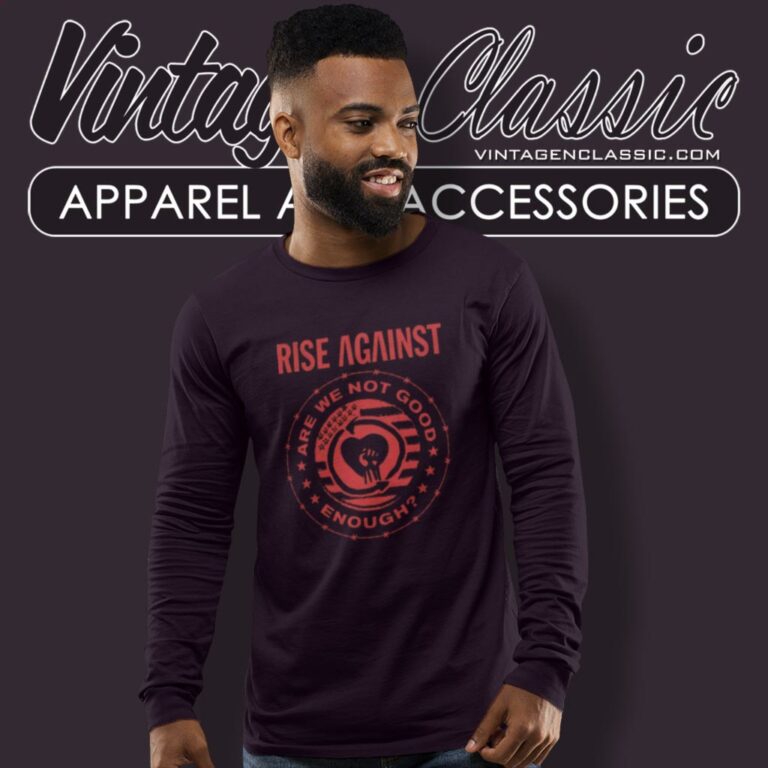 Rise Against Good Enough Long Sleeve Tee Rise Against Good Enough Long Sleeve Tee