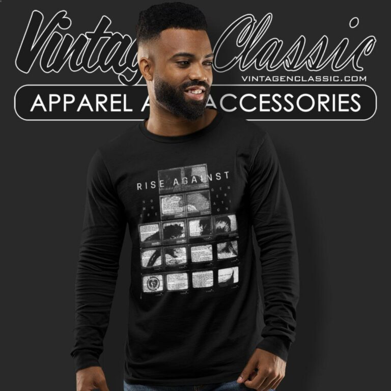 Rise Against Shirt Nowhere Generation Long Sleeve Tee Rise Against Shirt Nowhere Generation Long Sleeve Tee