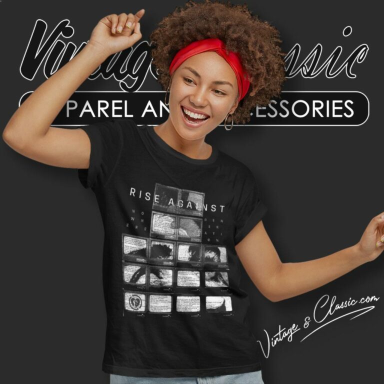 Rise Against Shirt Nowhere Generation Women T Shirt Rise Against Shirt Nowhere Generation Women T Shirt