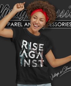 Rise Against Stacked Wolves Women T Shirt