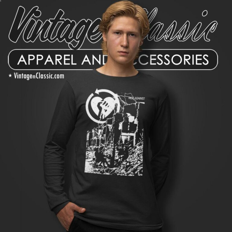 Rise Against Tear Down Long Sleeve Tee Rise Against Tear Down Long Sleeve Tee