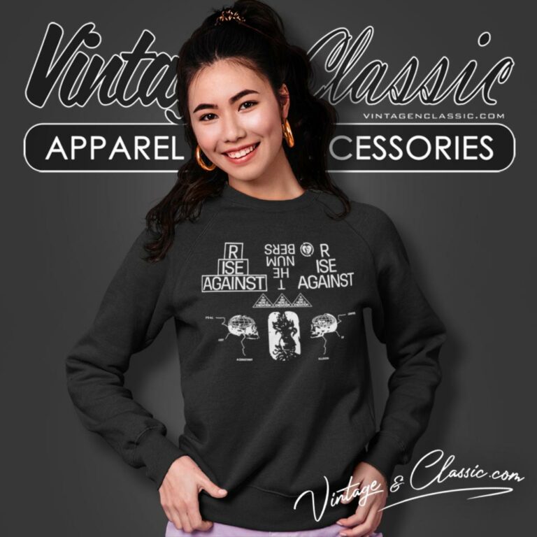 Rise Against The Numbers Sweatshirt Rise Against The Numbers Sweatshirt