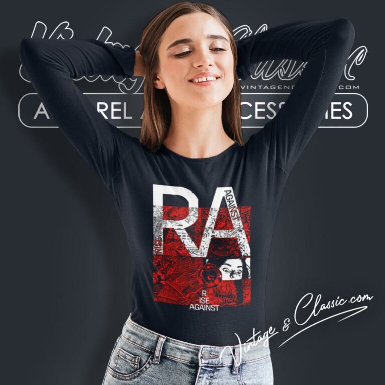 Rise Against Vision Long Sleeve Tee Rise Against Vision Long Sleeve Tee