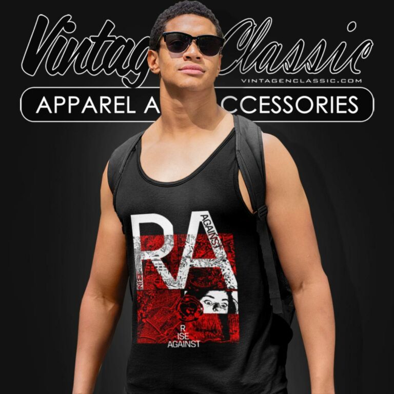 Rise Against Vision Tank Top Racerback Rise Against Vision Tank Top Racerback