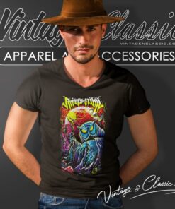 Rivers Of Nihil Blacklight V Neck TShirt