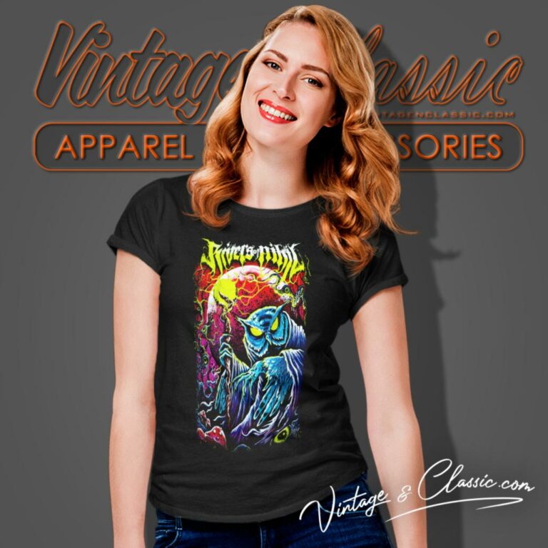 Rivers Of Nihil Blacklight Women T Shirt Rivers Of Nihil Blacklight Women T Shirt