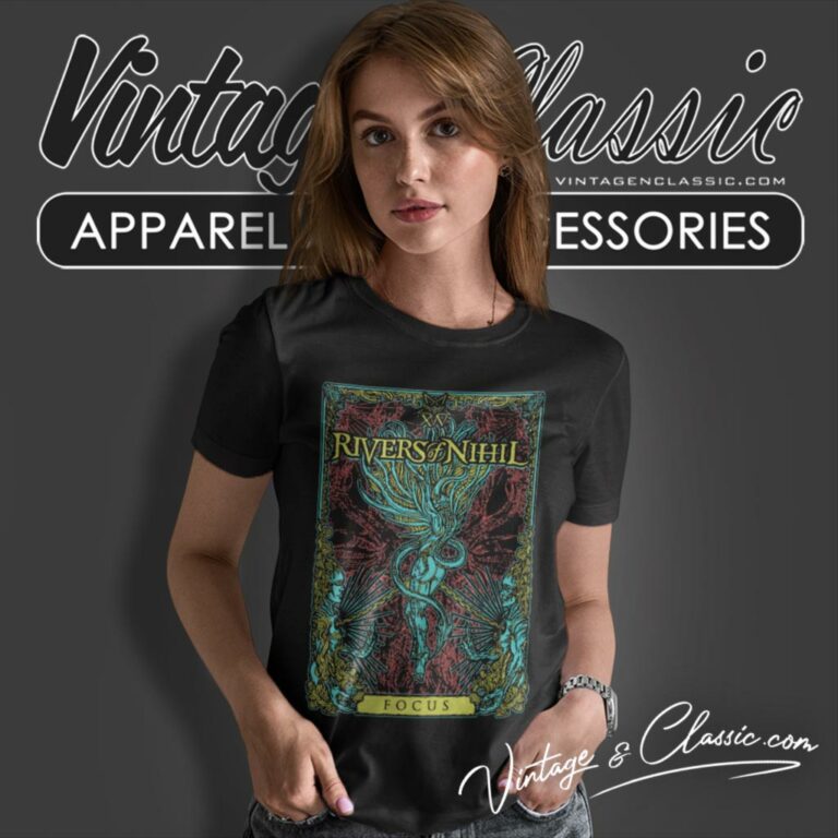 Rivers Of Nihil Focus Women T Shirt Rivers Of Nihil Focus Women T Shirt