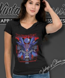 Rivers Of Nihil Orbit Angel V Neck TShirt