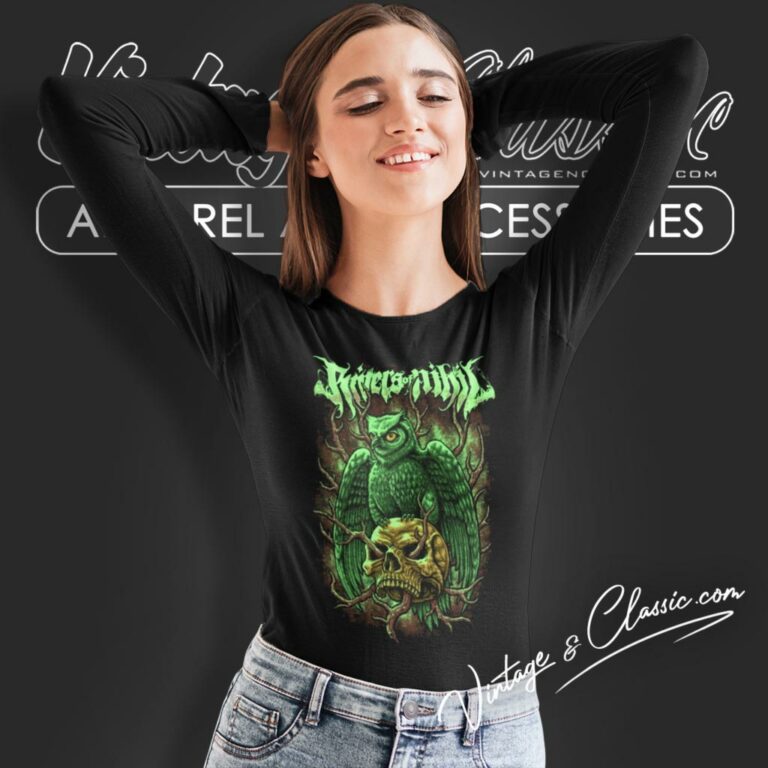 Rivers Of Nihil Owl Long Sleeve Tee Rivers Of Nihil Owl Long Sleeve Tee