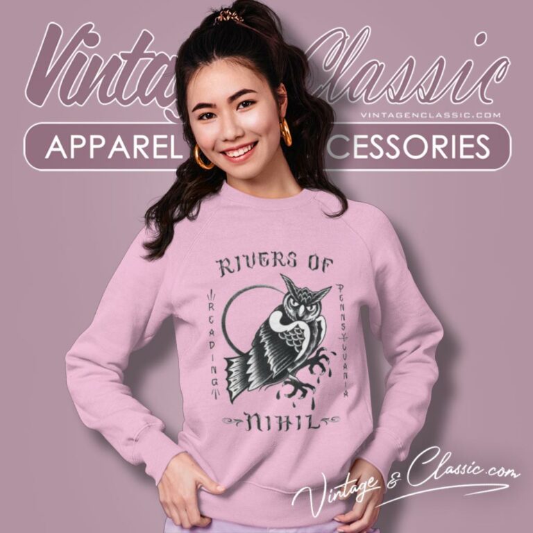 Rivers Of Nihil Pennsylvania Owl Sweatshirt Rivers Of Nihil Pennsylvania Owl Sweatshirt