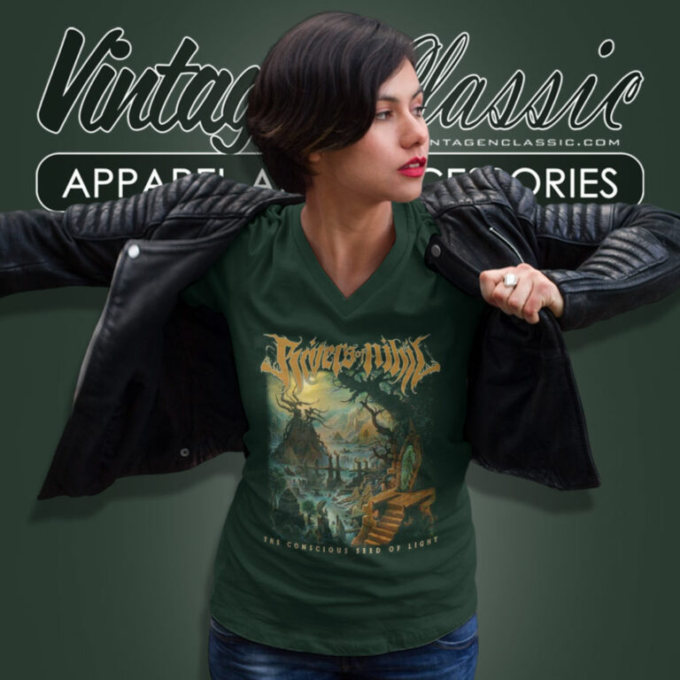 Rivers Of Nihil Shirt The Conscious Seed Of Light V Neck TShirt Rivers Of Nihil Shirt The Conscious Seed Of Light V Neck TShirt