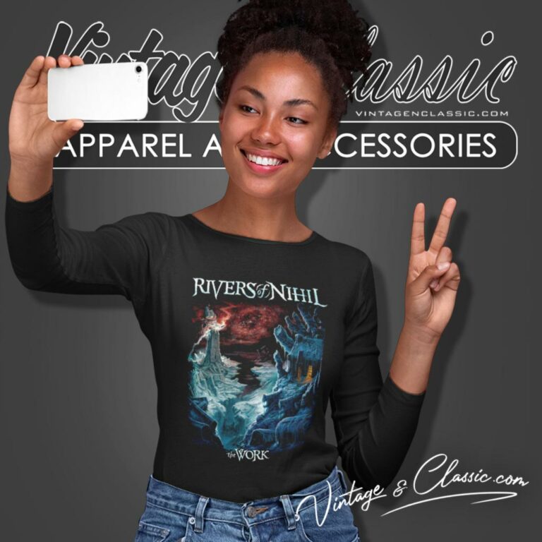 Rivers Of Nihil Shirt The Work Album Long Sleeve Tee Rivers Of Nihil Shirt The Work Album Long Sleeve Tee