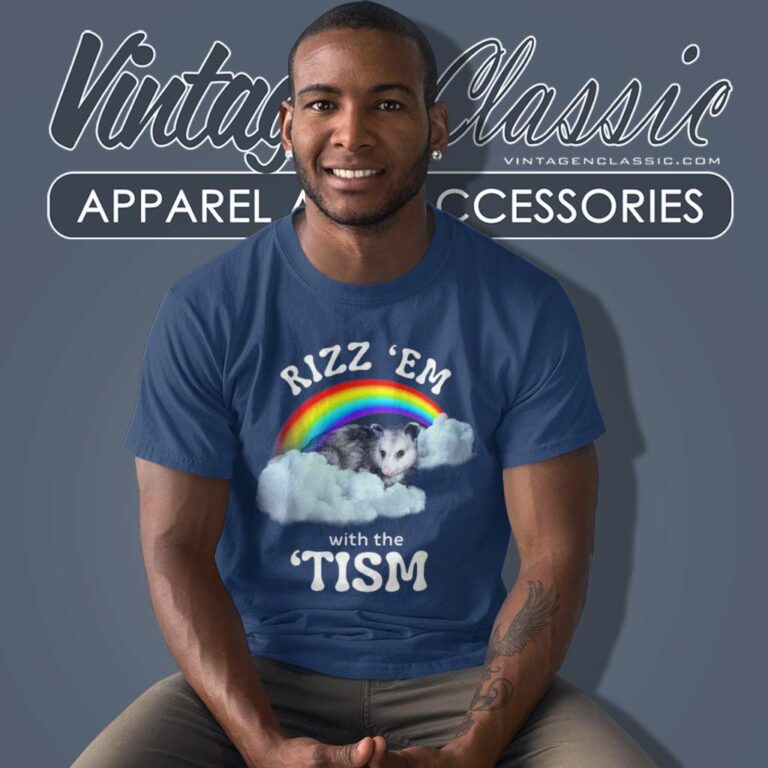 Rizz Em With The Tism Shirt Rainbow Autism T Shirt Rizz Em With The Tism Shirt Rainbow Autism T Shirt
