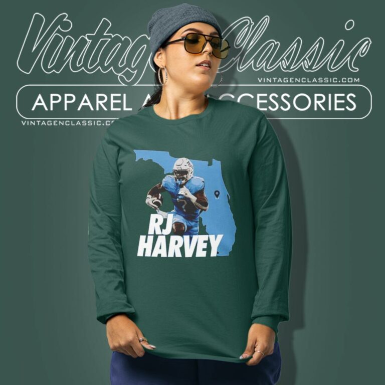 Rj Harvey Ucf Knights Football Animation Long Sleeve Tee Rj Harvey Ucf Knights Football Animation Long Sleeve Tee