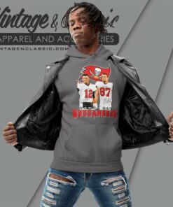 Rob Gronkowski And Tom Brady Tampa Bay Buccaneers Hoodie