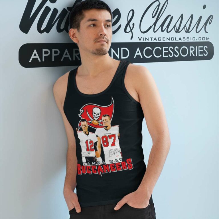 Rob Gronkowski And Tom Brady Tampa Bay Buccaneers Tank Top Racerback Rob Gronkowski And Tom Brady Tampa Bay Buccaneers Tank Top Racerback