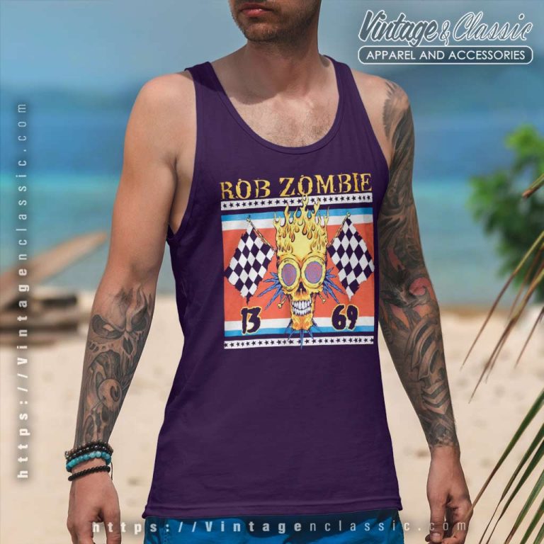 Rob Zombie 1369 Tank Top Racerback Rob Zombie 1369 Tank Top Racerback