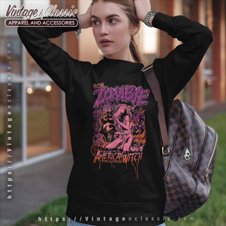 Rob Zombie American Witch Pastel Sweatshirt Rob Zombie American Witch Pastel Sweatshirt