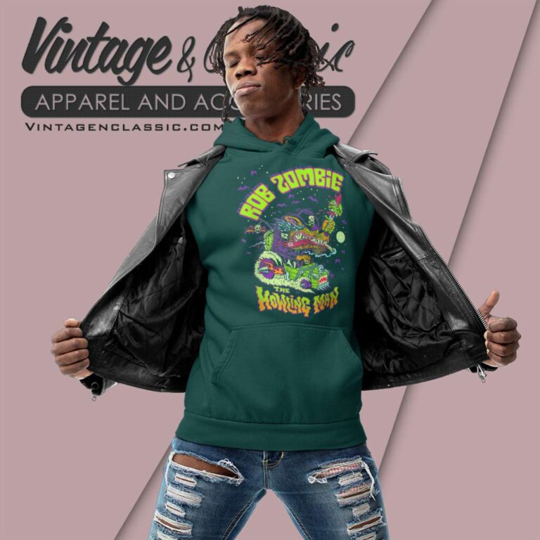 Rob Zombie Big Howling Hoodie Rob Zombie Big Howling Hoodie