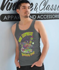 Rob Zombie Big Howling Premium Shirt 4 Rob Zombie Big Howling Premium Tank Top Racerback