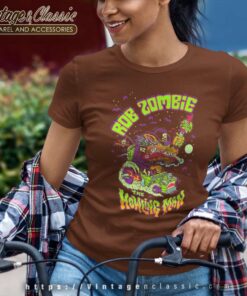 Rob Zombie Big Howling Premium Shirt 7 Rob Zombie Big Howling Premium Women TShirt