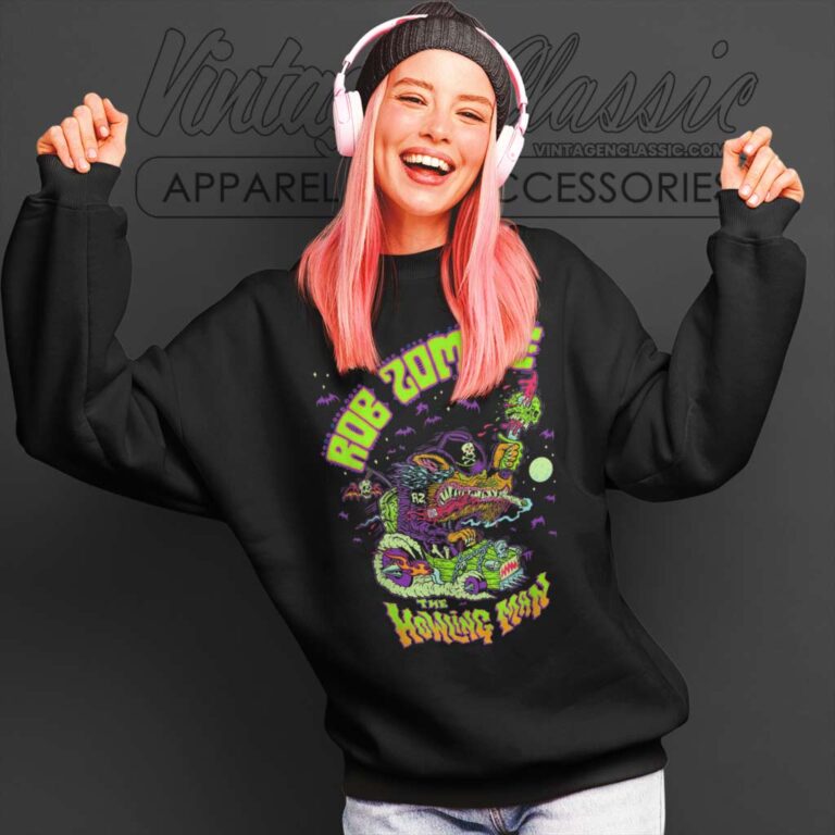 Rob Zombie Big Howling Sweatshirt Rob Zombie Big Howling Sweatshirt
