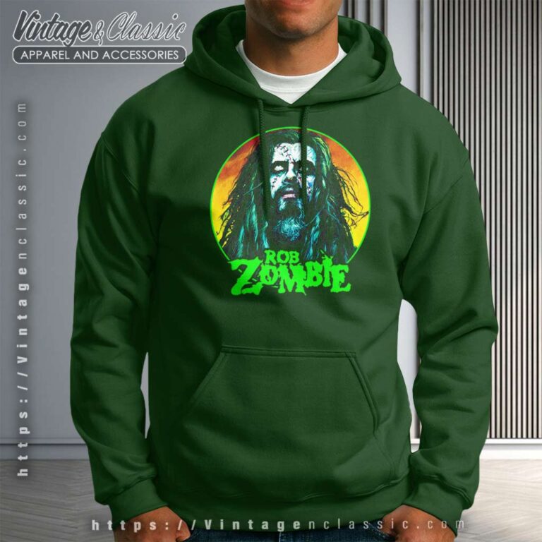 Rob Zombie Circle Face Hoodie Rob Zombie Circle Face Hoodie