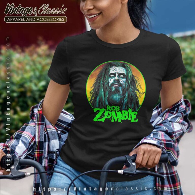 Rob Zombie Circle Face Women TShirt Rob Zombie Circle Face Women TShirt