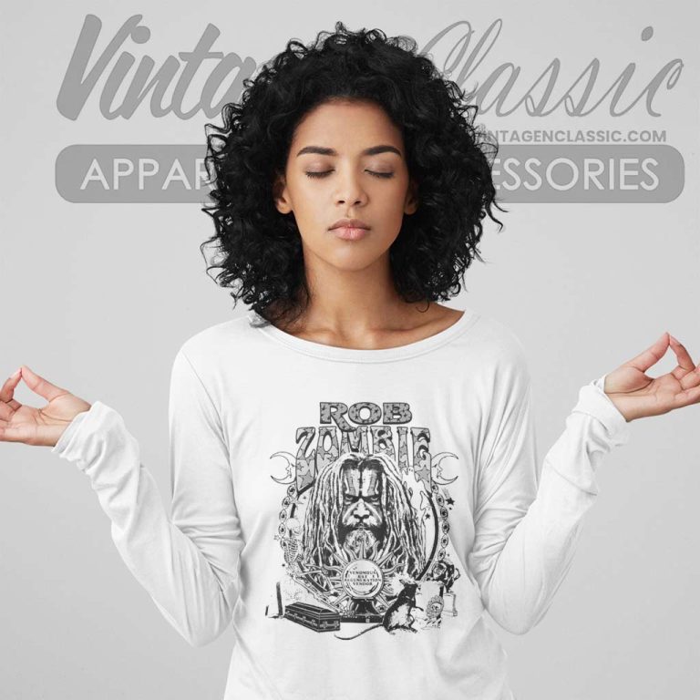 Rob Zombie Cosmic Rob Long Sleeve Tee Rob Zombie Cosmic Rob Long Sleeve Tee