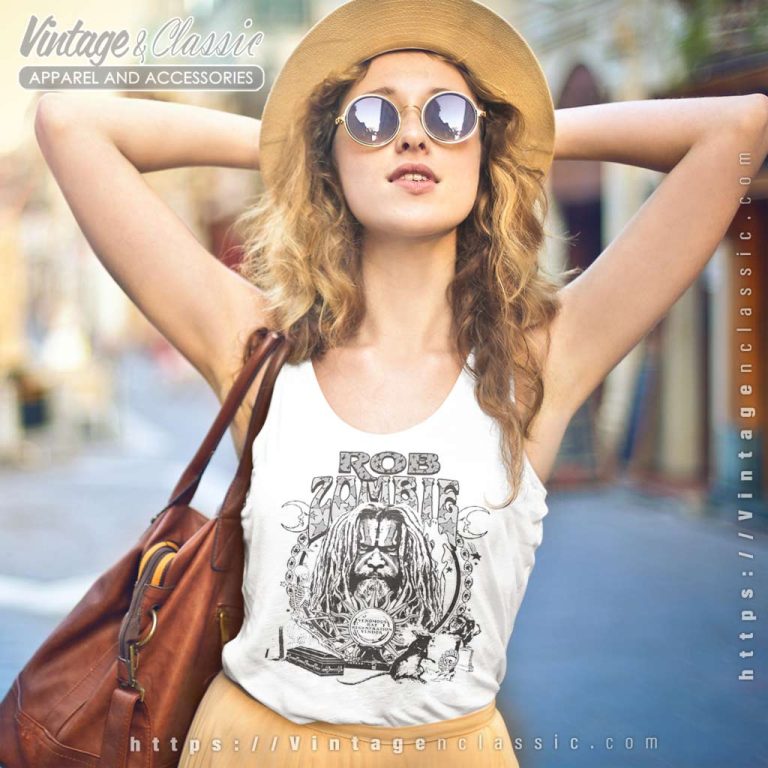 Rob Zombie Cosmic Rob Tank Top Racerback Rob Zombie Cosmic Rob Tank Top Racerback