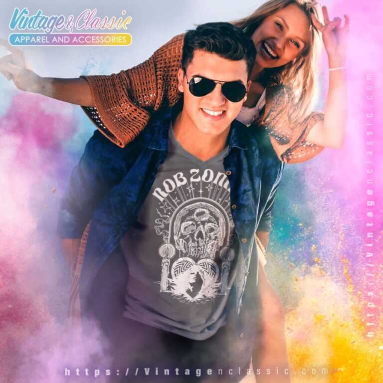 Rob Zombie Cosmic Sherri V Neck TShirt Rob Zombie Cosmic Sherri V Neck TShirt