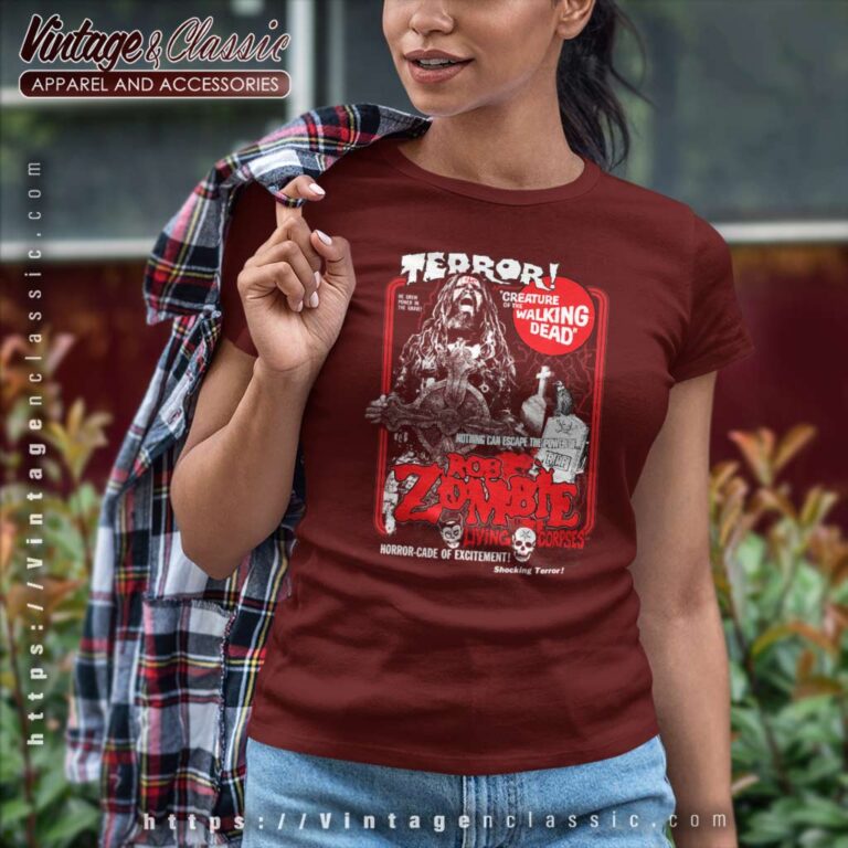 Rob Zombie Creature Of The Walking Dead Women TShirt Rob Zombie Creature Of The Walking Dead Women TShirt
