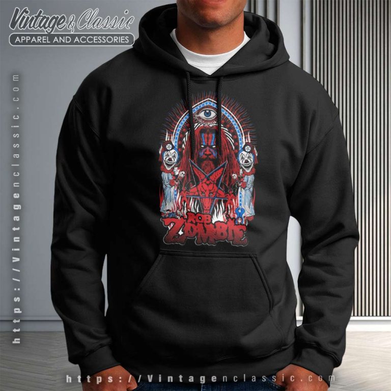 Rob Zombie Evil Clown Hoodie Rob Zombie Evil Clown Hoodie