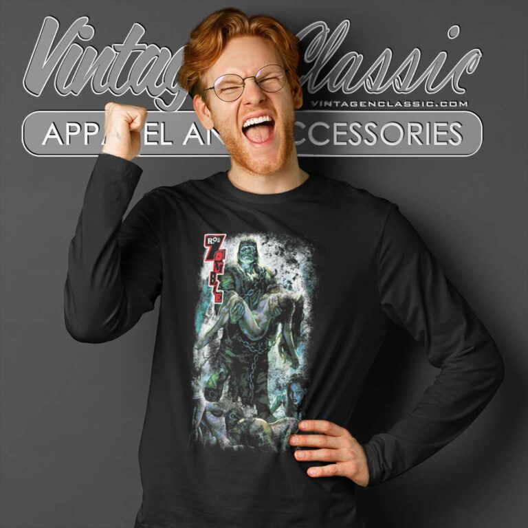 Rob Zombie Frankenstein Halloween Long Sleeve Tee Rob Zombie Frankenstein Halloween Long Sleeve Tee