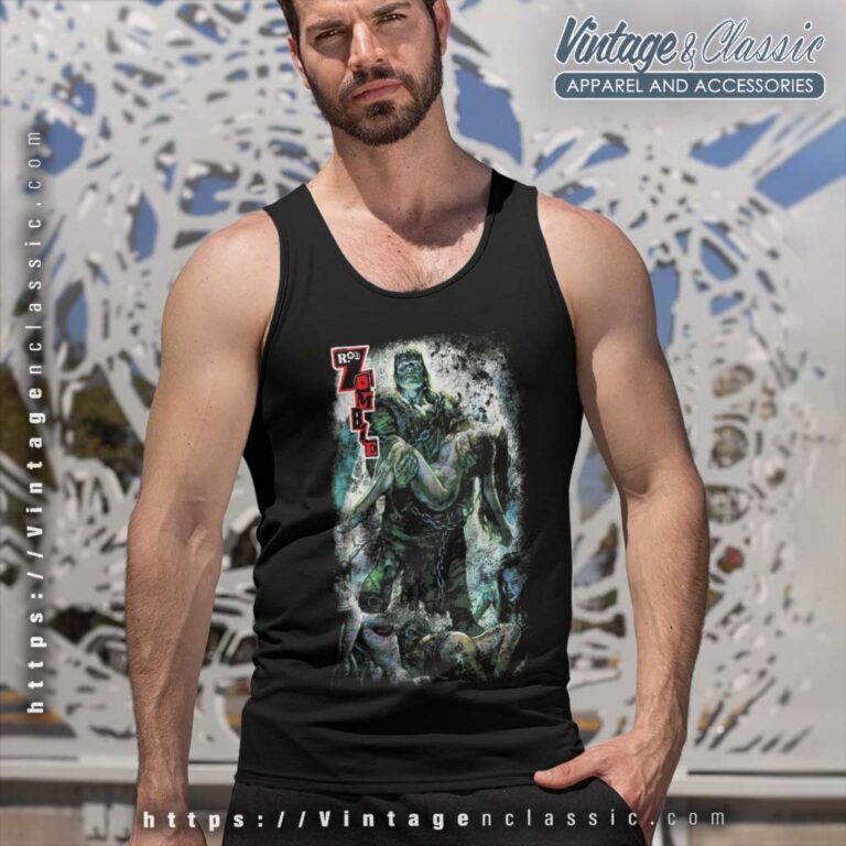 Rob Zombie Frankenstein Halloween Tank Top Racerback Rob Zombie Frankenstein Halloween Tank Top Racerback