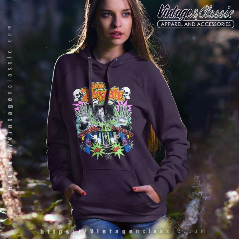 Rob Zombie Freaks On Parade Hoodie Rob Zombie Freaks On Parade Hoodie