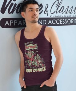 Rob Zombie Get Down Parade Tank Top Racerback