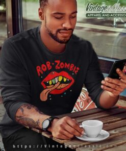 Rob Zombie Ghost Lips Shirt 4 Rob Zombie Ghost Lips Sweatshirt