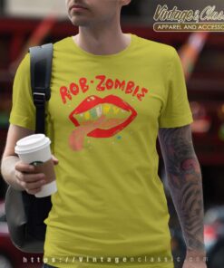 Rob Zombie Ghost Lips Shirt 7 Rob Zombie Ghost Lips T Shirt