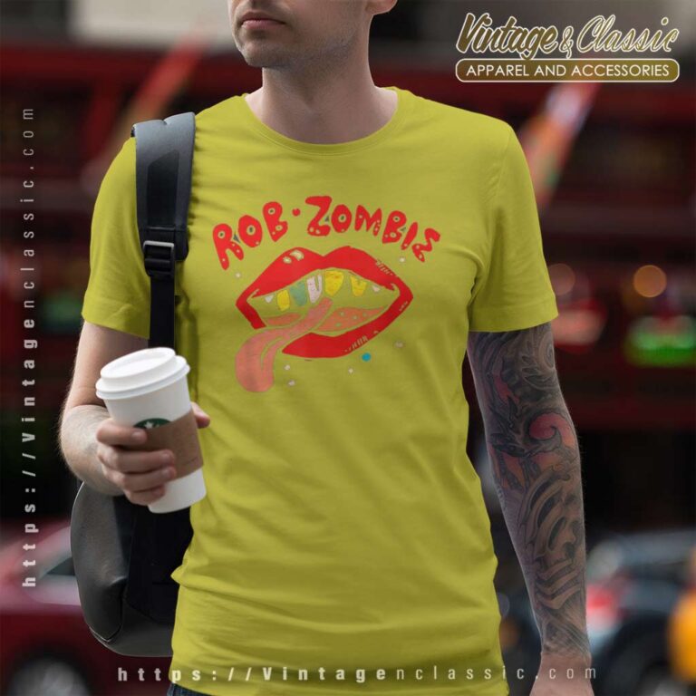 Rob Zombie Ghost Lips T Shirt Rob Zombie Ghost Lips T Shirt