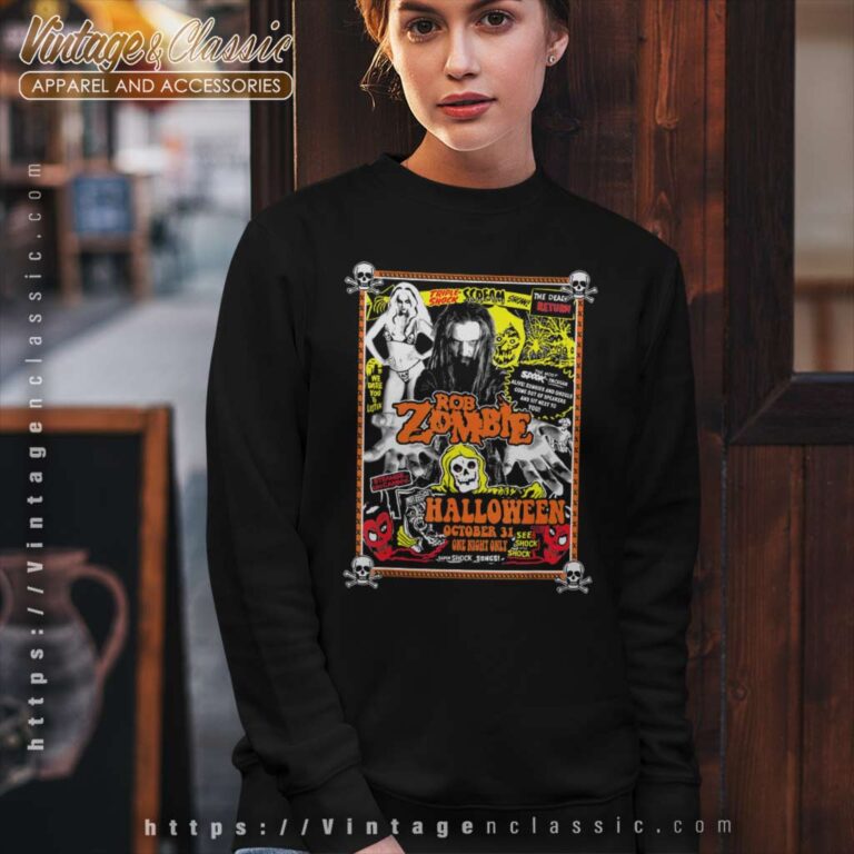 Rob Zombie Halloween One Night Only Sweatshirt Rob Zombie Halloween One Night Only Sweatshirt