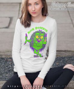 Rob Zombie Mean Green Monster Long Sleeve Tee