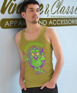 Rob Zombie Mean Green Monster Tank Top Racerback