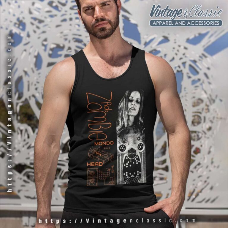 Rob Zombie Mondo Sheri Tank Top Racerback Rob Zombie Mondo Sheri Tank Top Racerback