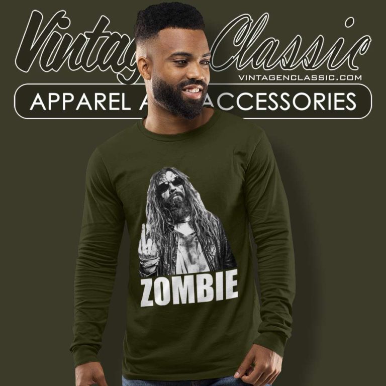 Rob Zombie No Fcks Given Long Sleeve Tee Rob Zombie No Fcks Given Long Sleeve Tee